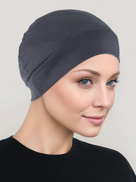 Womens Soft Comfy Chemo Cap Sleep Cancer Turban Hat Liner – Turban