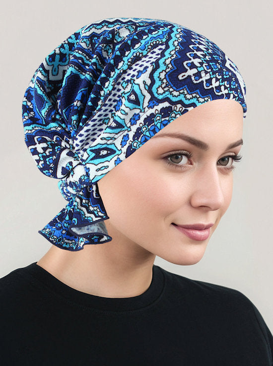 ABBEY-643#The Abbey Cap in Bali Blue