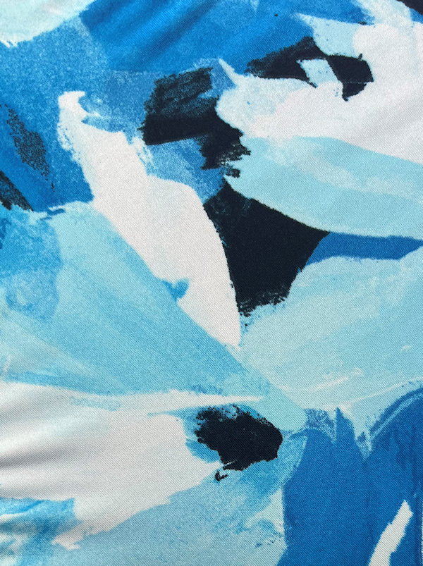 BELLA-904#The Bella Scarf Ocean Blue