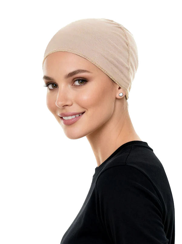 WLBB-BEIGE12#Bamboo Wig Liner in Beige 12 pc Pack