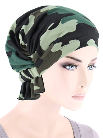 ABBEY-728#The Abbey Cap in Green Army