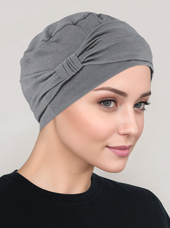 NCCB-HEATHERGRAY#Comfort Cap in Buttery Soft Heather Gray