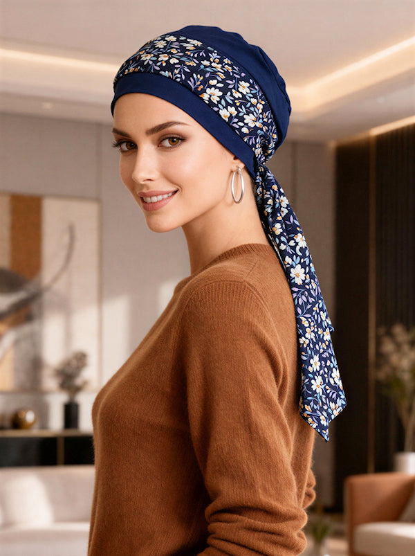 SASHSF6#Headband Sash Spring Florals (6pc set)