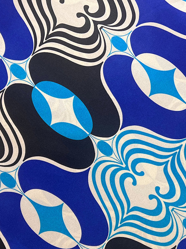 SHORTYSCARF-934#The Shorty Scarf Retro Royal Blue