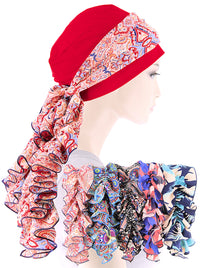 SASHRS3#Elegance Ruffle Headband Sash set 3 (5pc set)