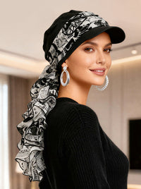 SASHRS1#Elegance Ruffle Headband Sash set 1 (5pc set)