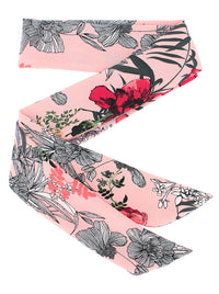 SASHCC8#Headband Sash Crepe Chiffon (8pc set)