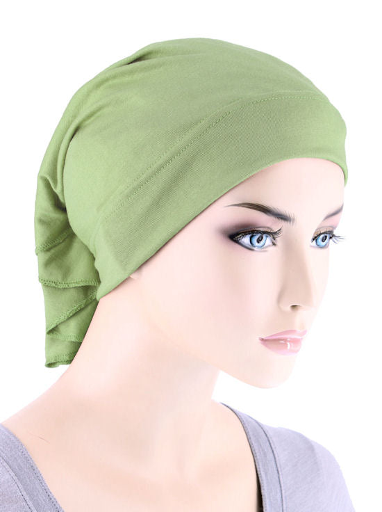 CE-BDNAWRAP-SAGE#Bandana Wrap in Sage Green *Clearance/Final Sale*