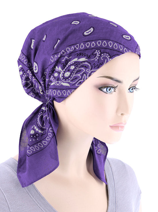 Head clearance bandana scarf